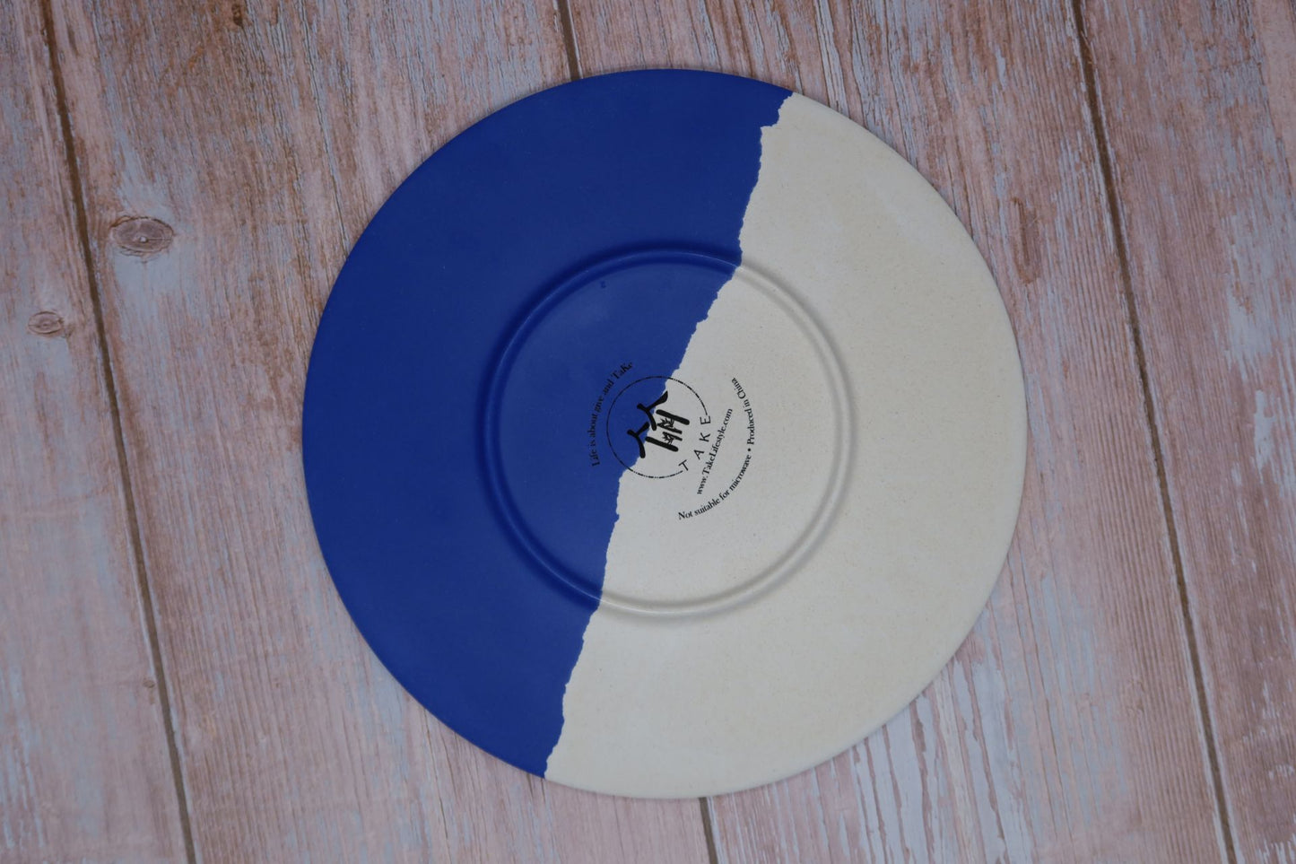 TaKe Two Medium Plates x 2 - Blue Ocean