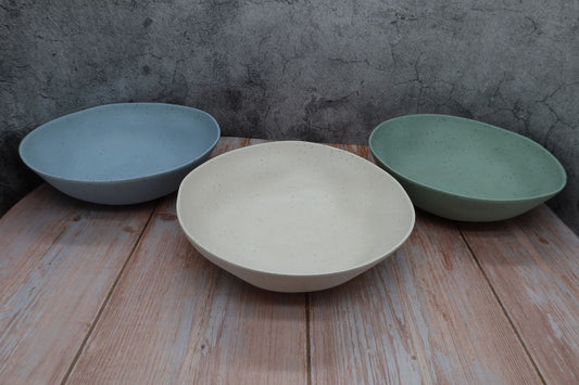 Rustique Medium Bowl x 2 - Sage