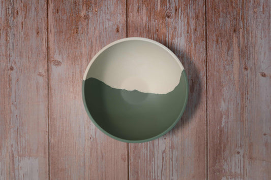 TaKe Two Medium Bowls x 2 - Sencha Green